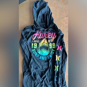 Hurley Multicolor Shark Graphic Hoodie